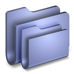 Folders Blue