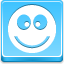 Ok Smile Blue icon
