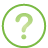 Question green icon