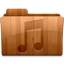 Music glossy icon
