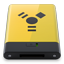 HDD Yellow Firewire icon