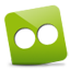 Flickr green icon