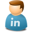 User web 2.0 linkedin Icon