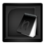 Black Microsoft Onenote icon