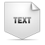 Clipping Text icon