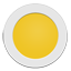 Yellow Circle-64