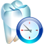 Temporary tooth icon