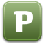 Pownce logo Icon