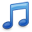 Music Note Blue-32