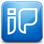 IP blue icon
