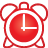 Alarm Clock red