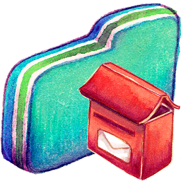 Mailbox Green Folder