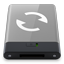 HDD Grey Sync W icon