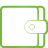 Wallet green icon