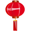 Lamp red icon