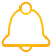 Bell yellow icon