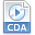 File Extension Cda icon