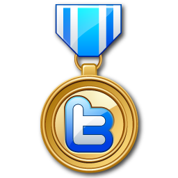Twitter medal