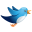 Twitter blue birdie-32