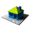 Home Blue icon