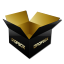 Gold DropBox icon