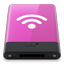 HDD Pink Airport W icon