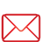 Mail red icon