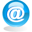Mail sign icon