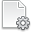Page White Gear icon