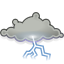 Gnome Weather Storm icon