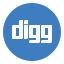 Digg Round icon