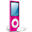 iPod Nano pink on-32