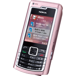 Nokia N72 pink