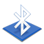 Bluetooth file exchange Icon