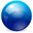 Blue ball icon