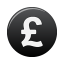 currency black pound icon