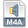 File Extension M4a icon