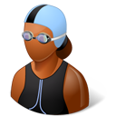 Swimmer Female Dark-128