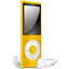 iPod Nano yellow off icon