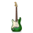 Stratocastor Guitar Green-48