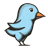 Woodprint Twitter Bird-48