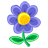 Blue Flower-48