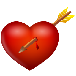 Arrow And Heart-256