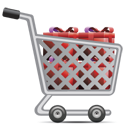 Shopping Cart Full Of Gifts-128