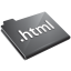 Html grey icon