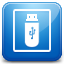 Memory blue icon