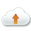 Clouds Upload icon