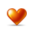 Heart shinny icon