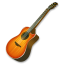 Fire guitar Icon