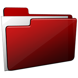 Folder red